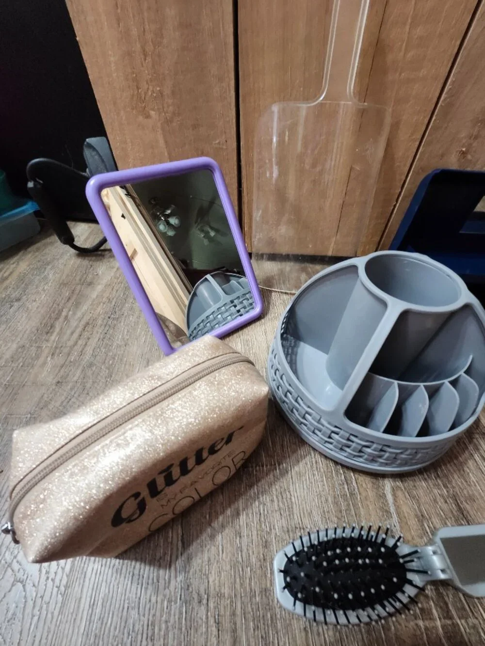 makeup bags,mirror,face shield, makeup organizer, travel jewelry box & organizer